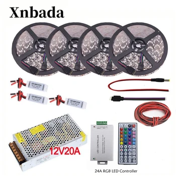DC12V 5M-20M 60led/m Led Flexible Light 5050 SMD RGB Led Strip Set + Power Adapter + Amplifier Kit +12v 24a lED Controller
DC12V 5M-20M 60led/m Led Flexible Light 5050 SMD RGB Led Strip Set + Power Adapter + Amplifier Kit +12v 24a lED Controller