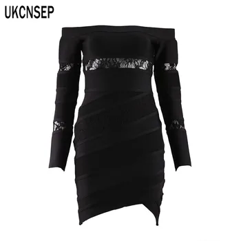 2020 Vestidos De Fiesta Winter Dress Women Sexy Long Sleeve Slash Neck Lace Patchwork Bodycon Cocktail Club Party Dress Hot Sale
2020 Vestidos De Fiesta Winter Dress Women Sexy Long Sleeve Slash Neck Lace Patchwork Bodycon Cocktail Club Party Dress Hot Sale
