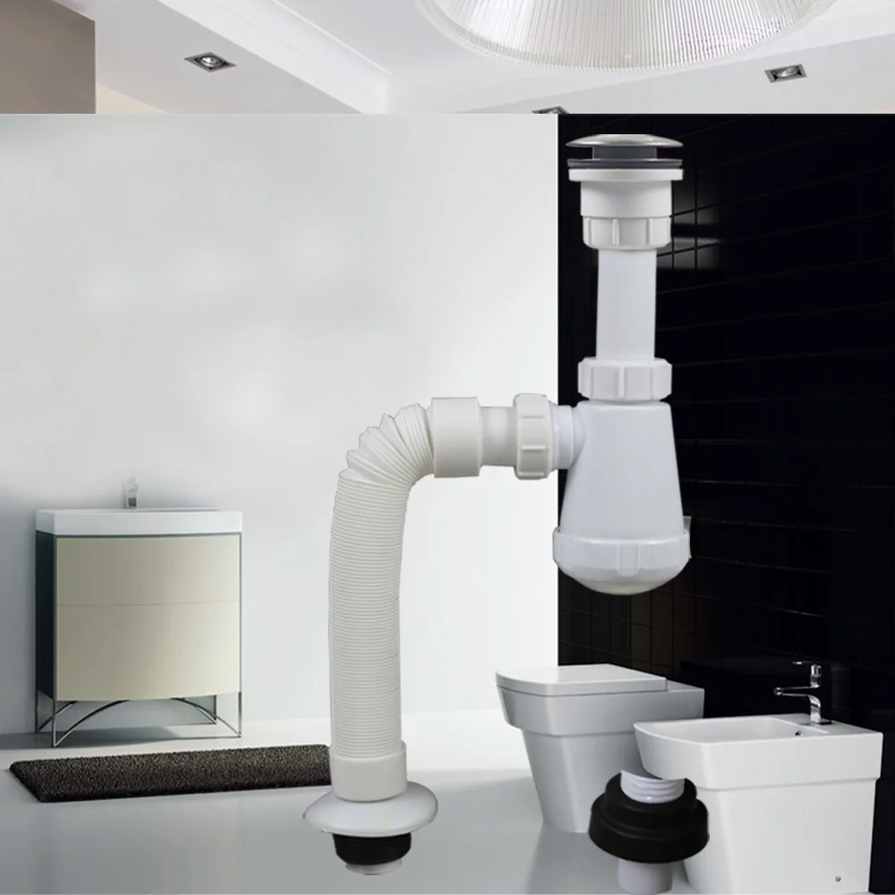 Talea Basin sink drain Kit Two kinds Drain pipe into the wall or into the ground Bathroom filter Drain Strainer Waste 
Talea Basin sink drain Kit Two kinds Drain pipe into the wall or into the ground Bathroom filter Drain Strainer Waste