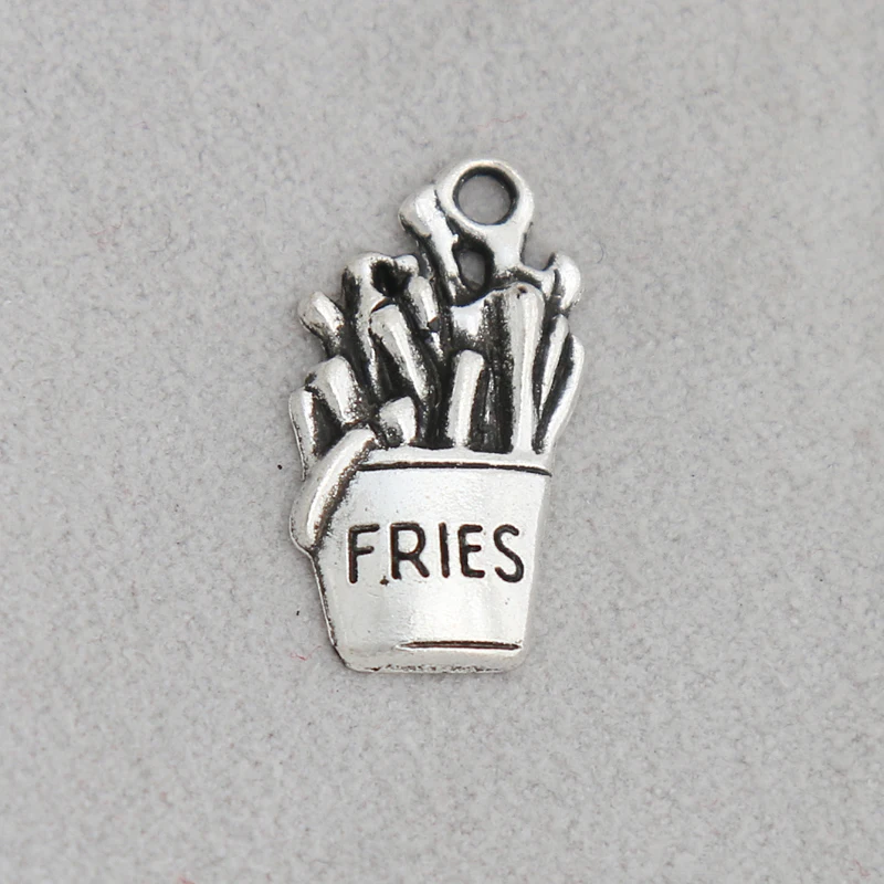 RAINXTAR 100pcs Alloy FRIES Food Pendant Charms For Kids Gifts Making 10*19mm AAC1281
RAINXTAR 100pcs Alloy FRIES Food Pendant Charms For Kids Gifts Making 10*19mm AAC1281