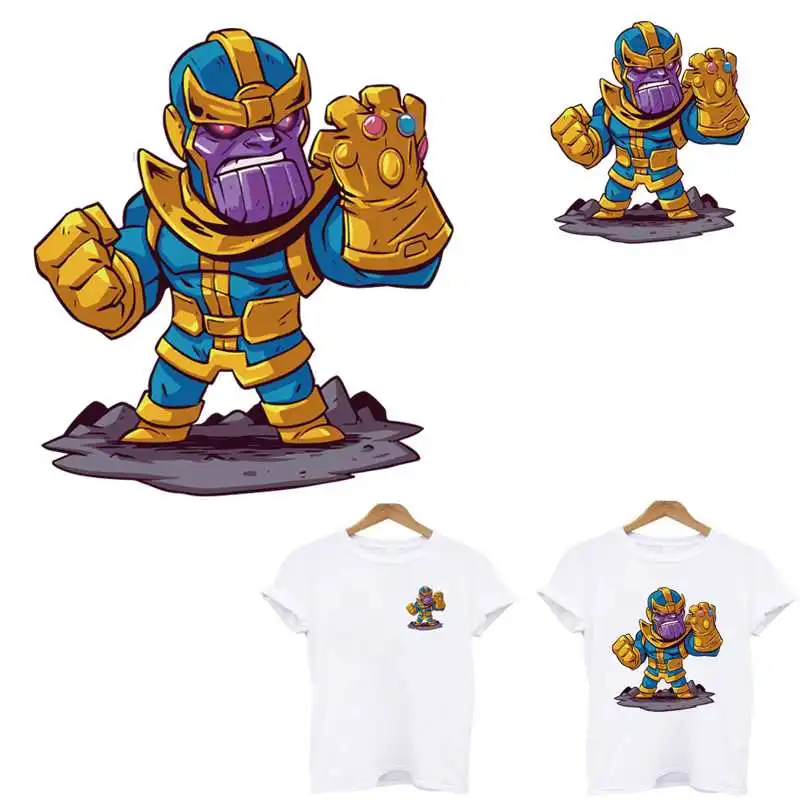 Thanos patch iron on patches for clothes appliques stripes application of one transfer fusible clothing heat transfer stickers
Thanos patch iron on patches for clothes appliques stripes application of one transfer fusible clothing heat transfer stickers