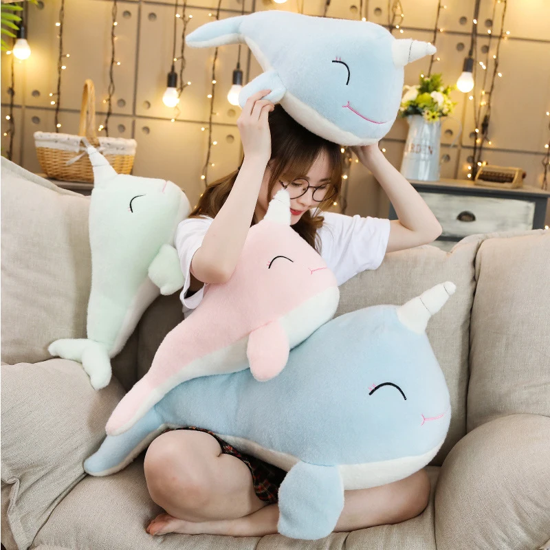 35-70cm Narwhal whale Unicorn Doll plush Toy soft Rabbit Hair Animal Ocean Sea Stuffed Toys for Children Kids Christmas Gifts
35-70cm Narwhal whale Unicorn Doll plush Toy soft Rabbit Hair Animal Ocean Sea Stuffed Toys for Children Kids Christmas Gifts