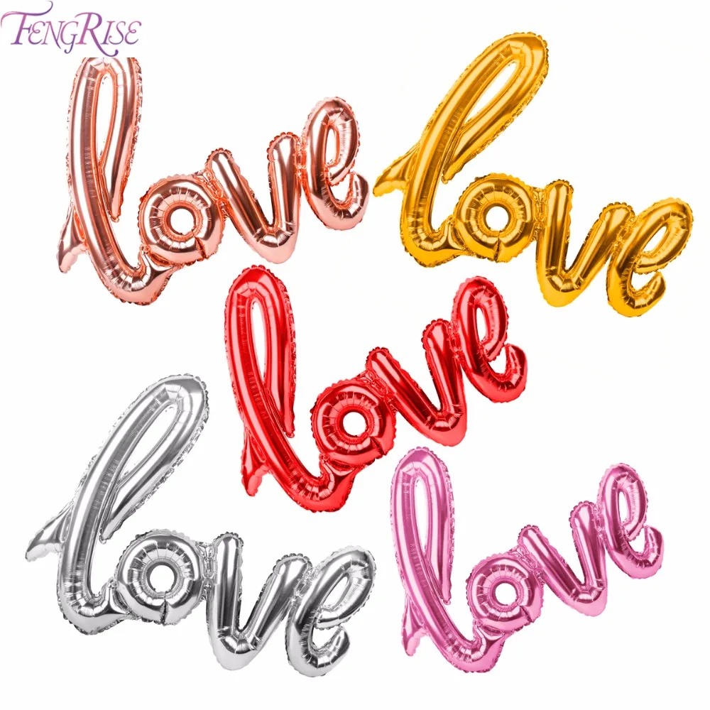 FENGRISE Ligatures LOVE Letter Foil Balloons Champagne Anniversary Wedding Party Decoration Romantic Valentine's Day Gift Ballon
FENGRISE Ligatures LOVE Letter Foil Balloons Champagne Anniversary Wedding Party Decoration Romantic Valentine's Day Gift Ballon