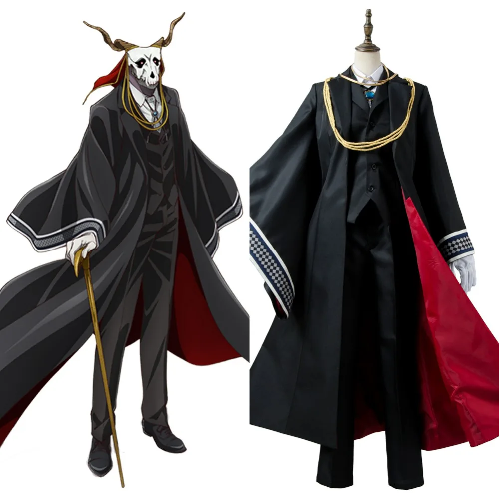 New Style Anime The Ancient Magus Bride Elias Ainsworth Cosplay Costume Black Outfit Full Set Free Shipping
New Style Anime The Ancient Magus Bride Elias Ainsworth Cosplay Costume Black Outfit Full Set Free Shipping
