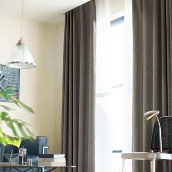 Simple modern solid color imitation linen shade fabric custom living room bedroom floor floating curtains finished elegant
Simple modern solid color imitation linen shade fabric custom living room bedroom floor floating curtains finished elegant