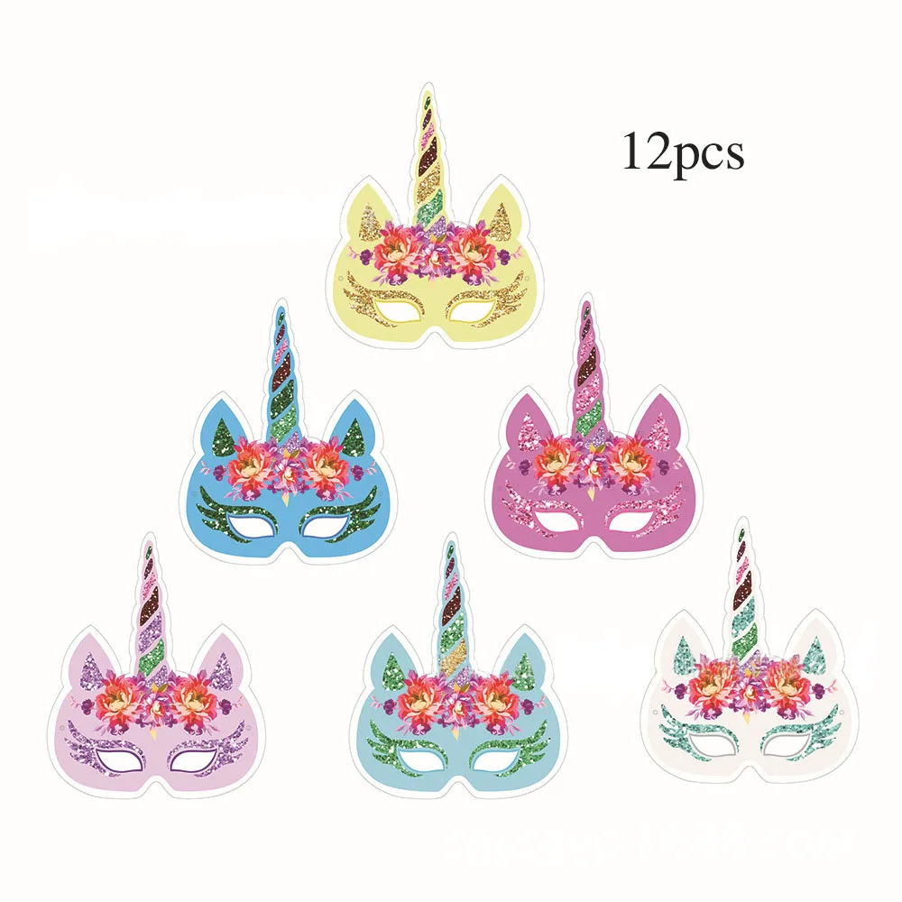 12pcs Rainbow Unicorn Paper Face Masks Unicornio Photo Booth Props for Bachelorette Party Unicorn Girl Birthday Party Supplies
12pcs Rainbow Unicorn Paper Face Masks Unicornio Photo Booth Props for Bachelorette Party Unicorn Girl Birthday Party Supplies