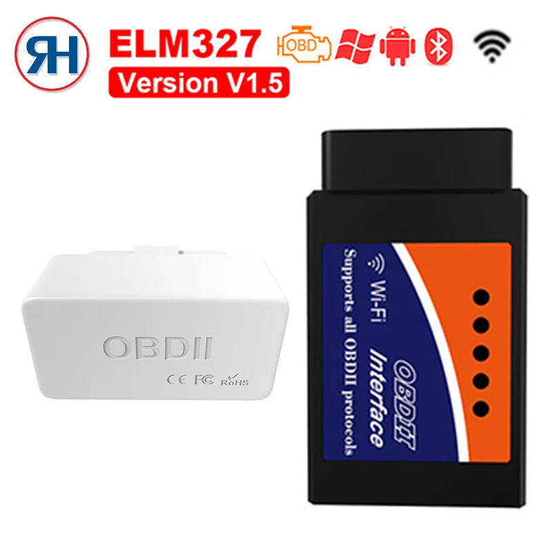 OBD2 Diagnostic tool ELM 327 V1.5 wifi Bluetooth 2.0 Vgate Scan OBD2/ OBDII ELM327 V 1.5 Code Scanner BT 16pin android Adapter
OBD2 Diagnostic tool ELM 327 V1.5 wifi Bluetooth 2.0 Vgate Scan OBD2/ OBDII ELM327 V 1.5 Code Scanner BT 16pin android Adapter