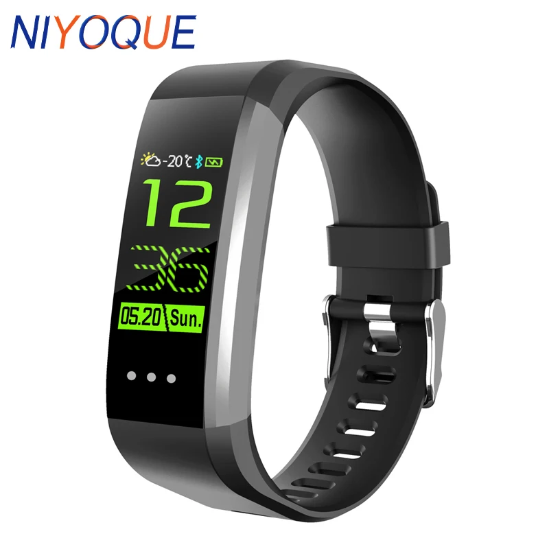NIYOQUE Smart Band CK16 Fitness Tracker Pedometer Heart Rate Monitor Blood Pressure Bracelet Alarm Clock Waterproof Wristband
NIYOQUE Smart Band CK16 Fitness Tracker Pedometer Heart Rate Monitor Blood Pressure Bracelet Alarm Clock Waterproof Wristband