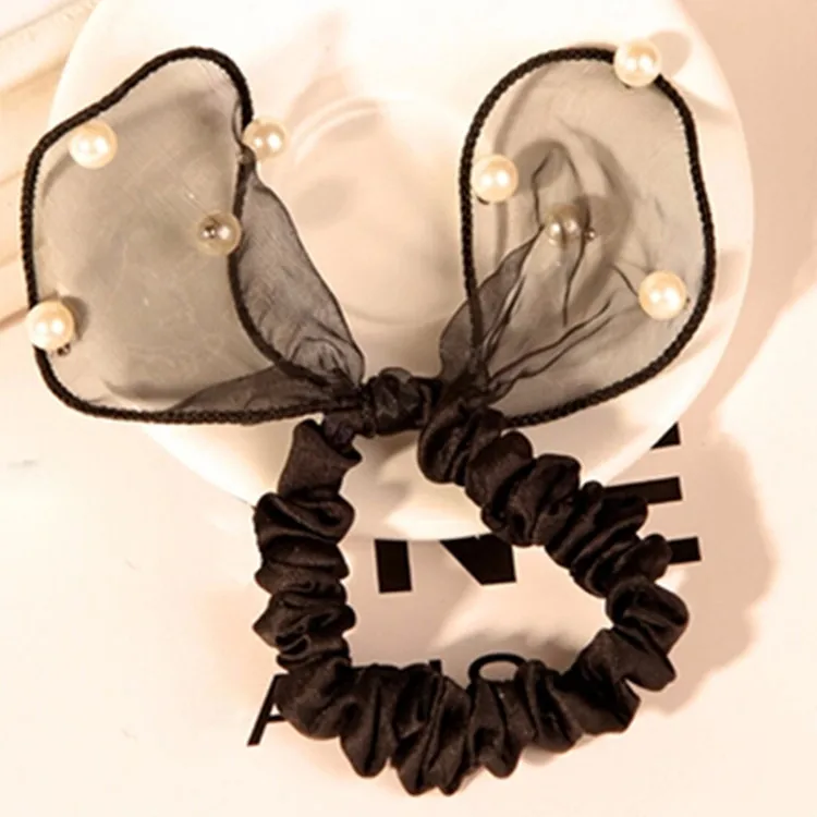 Korean Rabbit Ear Bunny Pearl Elastic Hair Bands Rubber Band Girls Head Tie Hair Accessories For Women Hair Rope Headwear
Korean Rabbit Ear Bunny Pearl Elastic Hair Bands Rubber Band Girls Head Tie Hair Accessories For Women Hair Rope Headwear