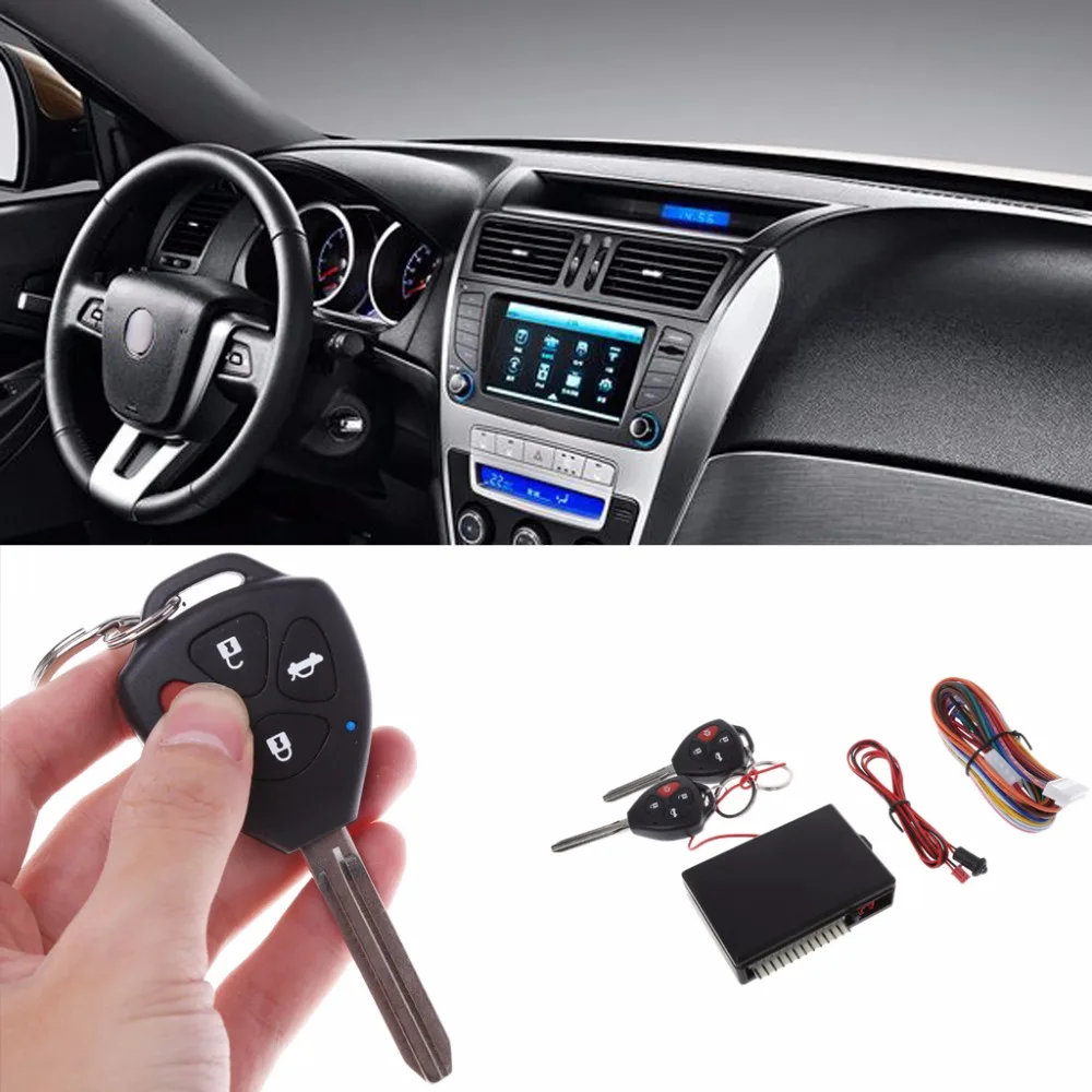 Free Ship Universal Car Remote Control Central Kit Door Locking Keyless Entry System Safe Auto Alarm System
Free Ship Universal Car Remote Control Central Kit Door Locking Keyless Entry System Safe Auto Alarm System
