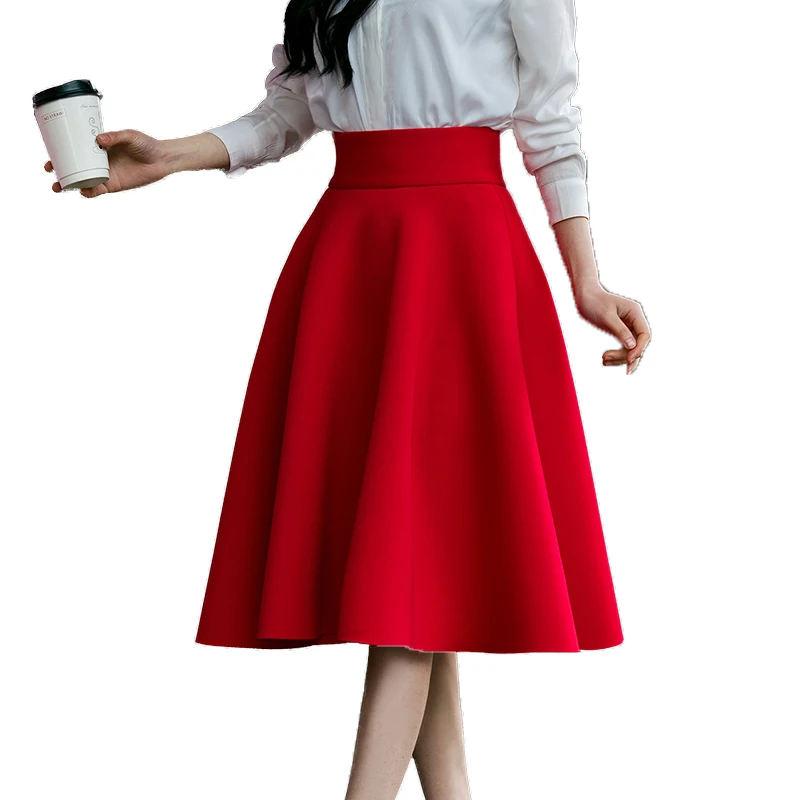 6XL Plus Size Skirt High Waisted Skirts Womens White Knee Length Bottoms Pleated Skirt Saia Midi Black Red Blue 2018
6XL Plus Size Skirt High Waisted Skirts Womens White Knee Length Bottoms Pleated Skirt Saia Midi Black Red Blue 2018