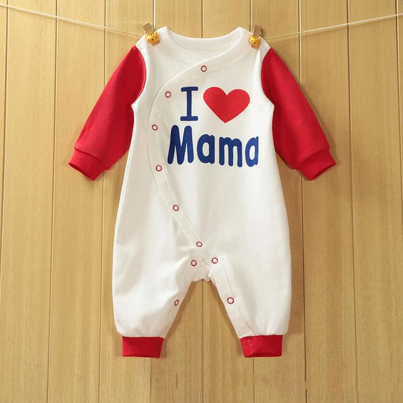New 2016 Hot Baby Rompers Long Sleeve I LOVE MAMA PAPA Cotton Clothes Bebes Underwear Newborn Boy Girl Jumpsuit 0-12M Costume New 2016 Hot Baby Rompers Long Sleeve I LOVE MAMA PAPA Cotton Clothes Bebes Underwear Newborn Boy Girl Jumpsuit 0-12M Costume<br><br>Aliexpress