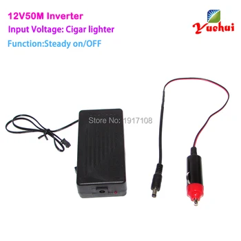 

Energy saving DC12V EL inverter by Car Cigar Lighter For Steady on Car Party Decor For driving length 50M EL wire or EL strip