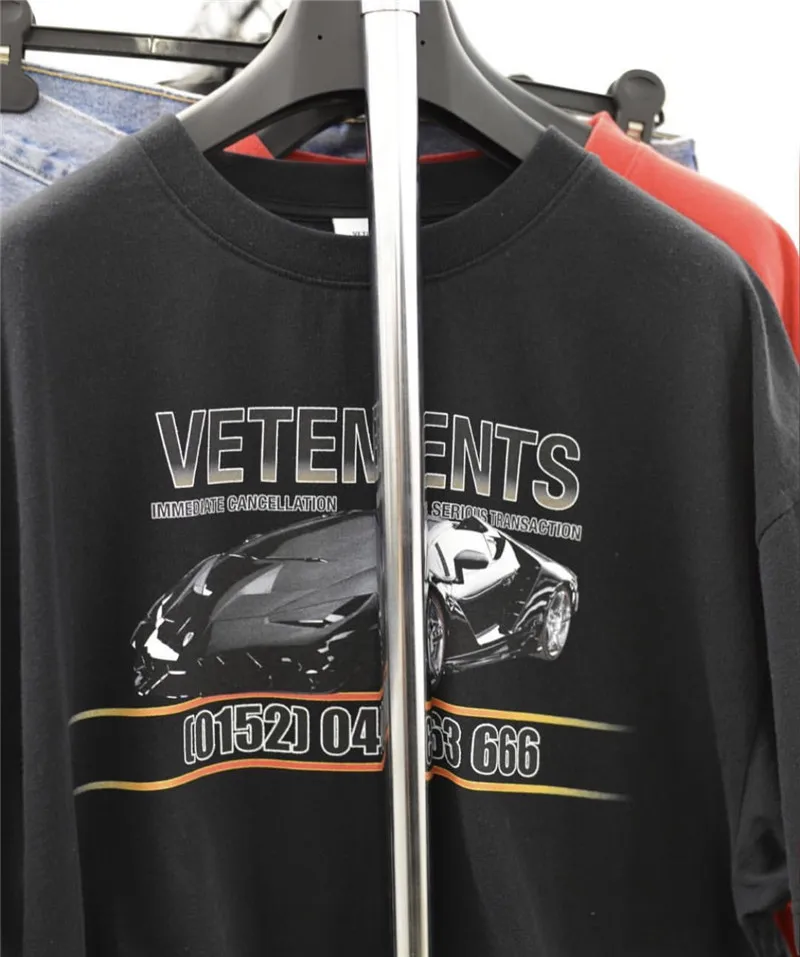 2019 Car Vetements Women Men T-Shirts 1:1 High quality Digital direct injection Top Tees Vetements Vetements T shirt
2019 Car Vetements Women Men T-Shirts 1:1 High quality Digital direct injection Top Tees Vetements Vetements T shirt