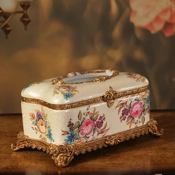 Take the fox Home Furnishing European box luxury retro box napkin box Home Furnishing decoration
Take the fox Home Furnishing European box luxury retro box napkin box Home Furnishing decoration