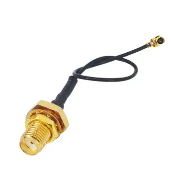 50 Pieces Mini PCI UFL to SMA Bulkhead Jack Adapter Antenna WiFi Pigtail Cable IPX to SMA Female 1.13mm 10CM Pigtail Cable
50 Pieces Mini PCI UFL to SMA Bulkhead Jack Adapter Antenna WiFi Pigtail Cable IPX to SMA Female 1.13mm 10CM Pigtail Cable