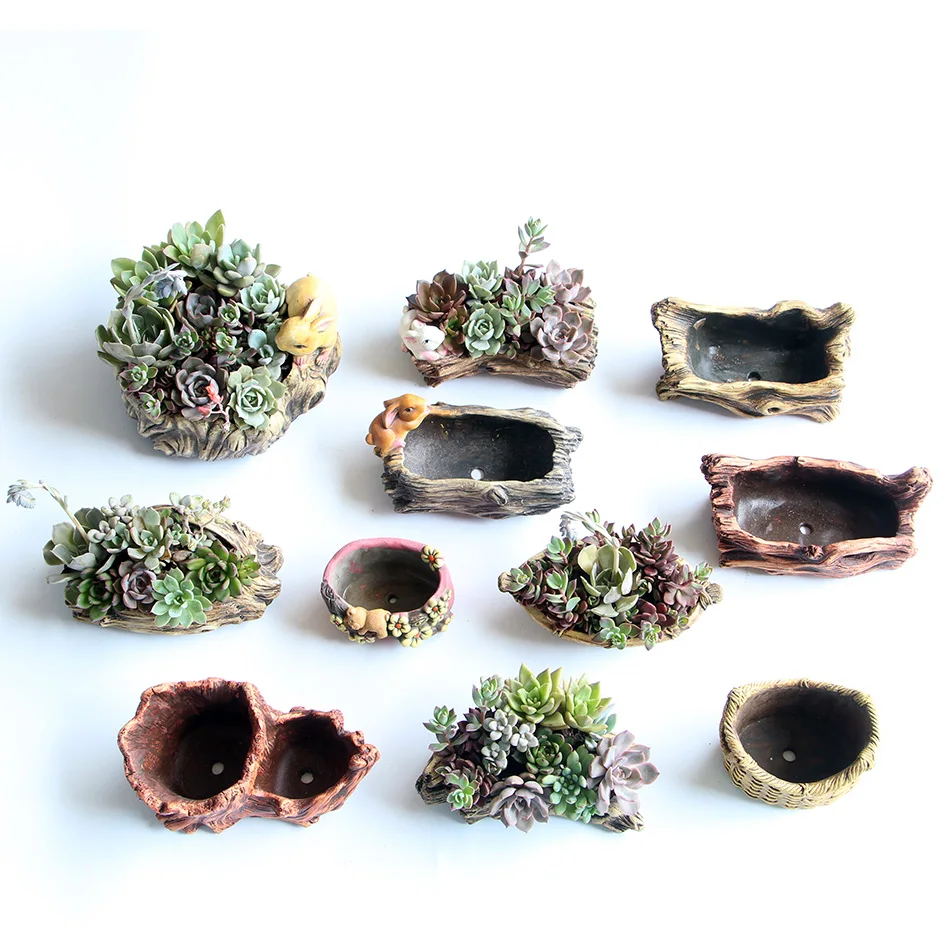 Creative Vintage stumps, roots, small flowerpots, fleshy plants, outdoor household cement ceramics special clearance package
Creative Vintage stumps, roots, small flowerpots, fleshy plants, outdoor household cement ceramics special clearance package
