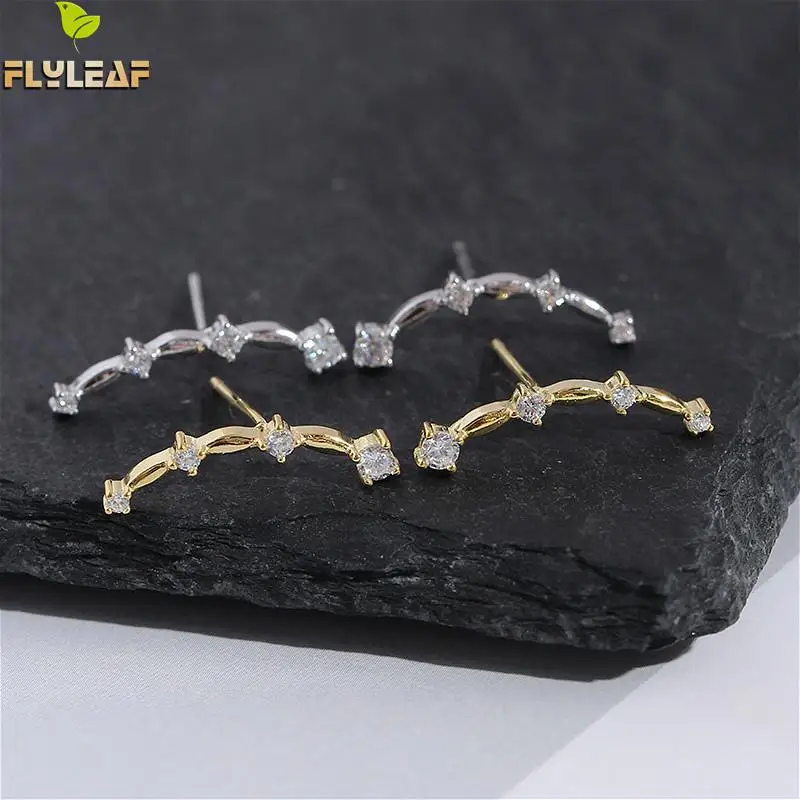 Flyleaf Simple Zirco100% 925 Sterling Silver Stud Earrings For Women Cubic Zirconia Earings Fashion Jewelry Fine Personalized
Flyleaf Simple Zirco100% 925 Sterling Silver Stud Earrings For Women Cubic Zirconia Earings Fashion Jewelry Fine Personalized