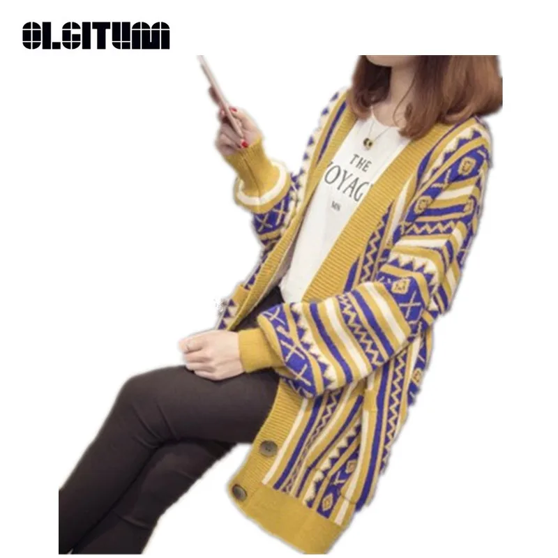 New Fashion Autumn Women Cardigan Loose Long Striped Open Stitch 2018 Ethnic Style Retro Knitted Sweater Cardigan Outwear SW925
New Fashion Autumn Women Cardigan Loose Long Striped Open Stitch 2018 Ethnic Style Retro Knitted Sweater Cardigan Outwear SW925