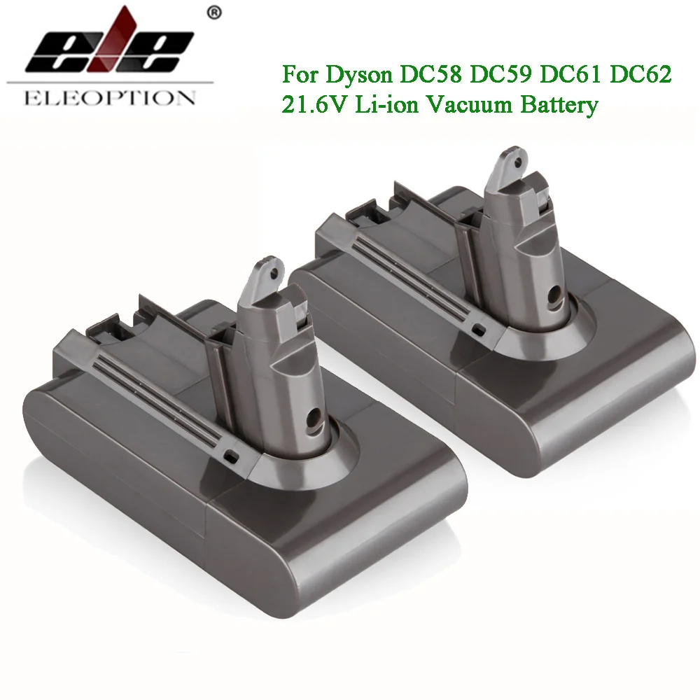 2 PCS/LOT High Quality V6 21.6V 3000mAh Li-ion Battery for Dyson DC58 DC59 DC61 DC62 Vacuum Cleaner 965874-02
2 PCS/LOT High Quality V6 21.6V 3000mAh Li-ion Battery for Dyson DC58 DC59 DC61 DC62 Vacuum Cleaner 965874-02