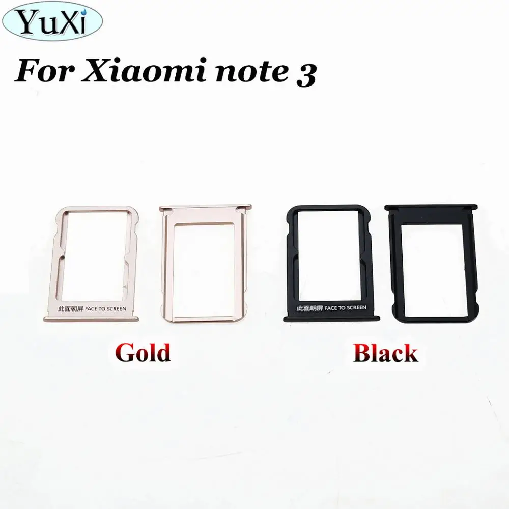 YuXi Sim Cards Adapters For Xiaomi Mi note 3 note3 SIM Card Tray Socket Slot Holder Adapters Phone Replacement Housing Parts
YuXi Sim Cards Adapters For Xiaomi Mi note 3 note3 SIM Card Tray Socket Slot Holder Adapters Phone Replacement Housing Parts