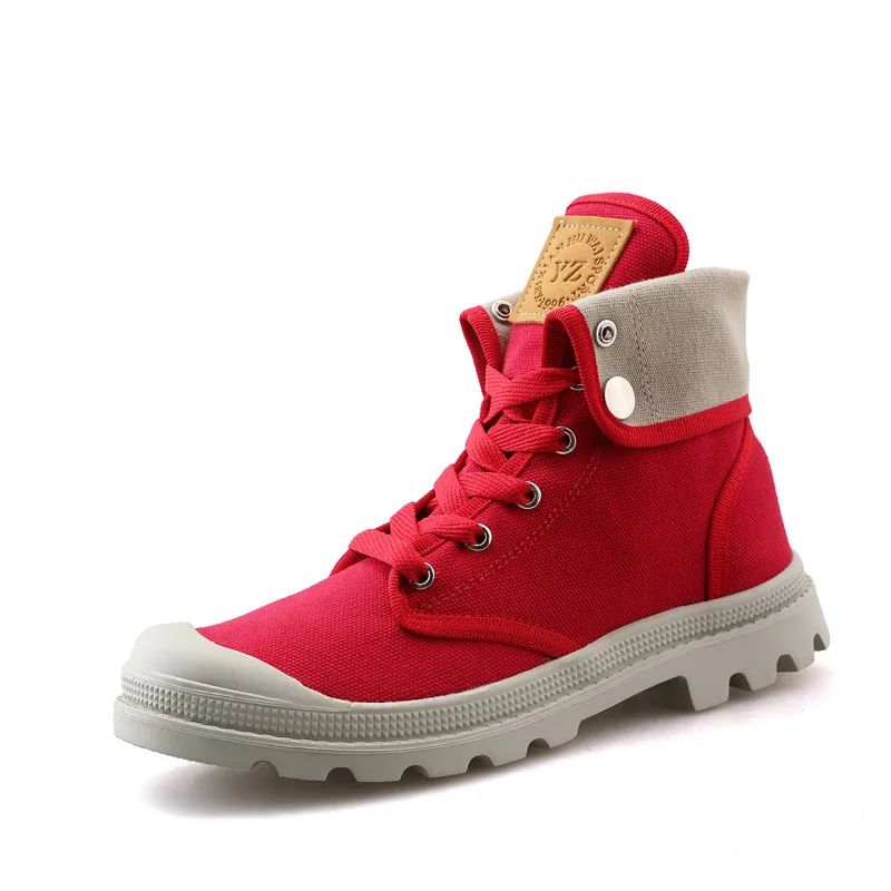 Outdoor Sports Climbing Working High Tube Lovers Canvas Shoes Wear-resisting Non-slip Restore Ancient Ways Martin Boots
Outdoor Sports Climbing Working High Tube Lovers Canvas Shoes Wear-resisting Non-slip Restore Ancient Ways Martin Boots
