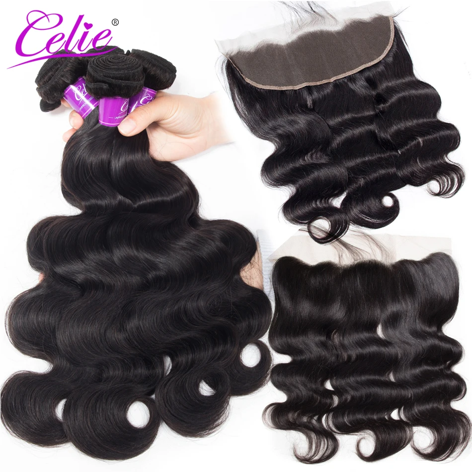 Celie Hair Brazilian Human Hair Bundles With Frontal Body Wave 4 Bundles Weave With Closure Remy Human Hair Frontal With Bundles
Celie Hair Brazilian Human Hair Bundles With Frontal Body Wave 4 Bundles Weave With Closure Remy Human Hair Frontal With Bundles