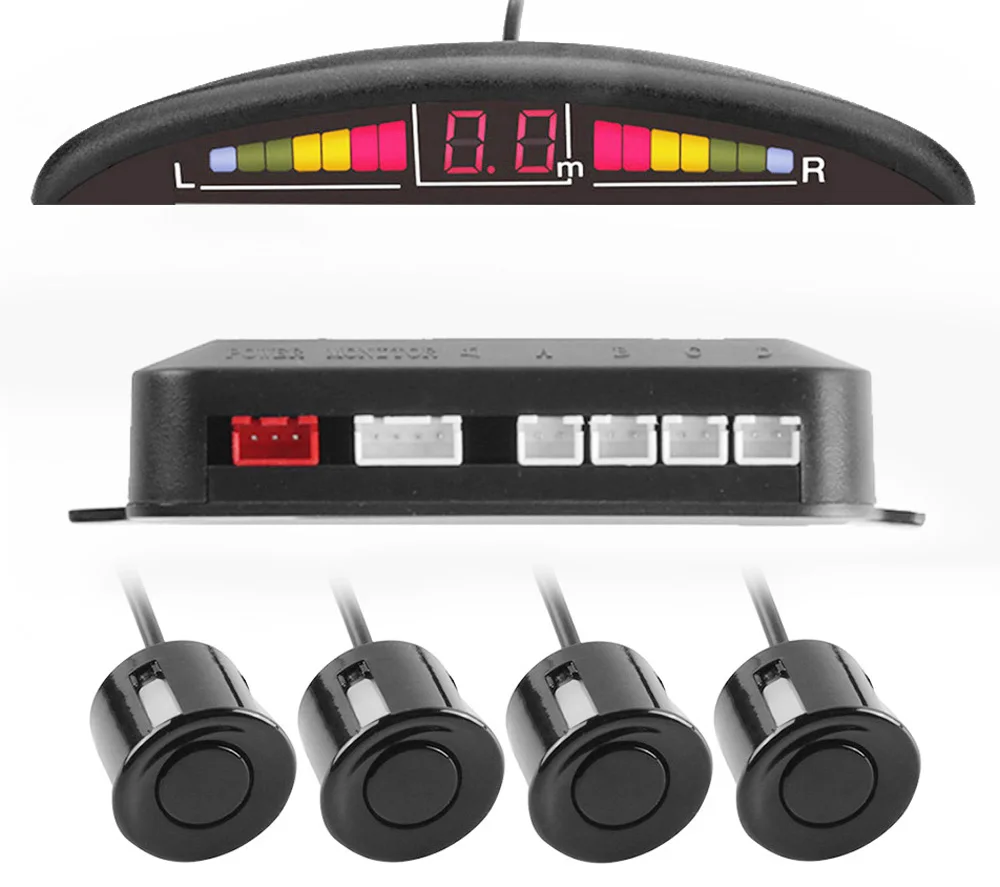 Car LED Parking Sensor With 4 Sensors Parktronic Car Sensor Reverse Assistance Backup Radar Monitor Detector System
Car LED Parking Sensor With 4 Sensors Parktronic Car Sensor Reverse Assistance Backup Radar Monitor Detector System