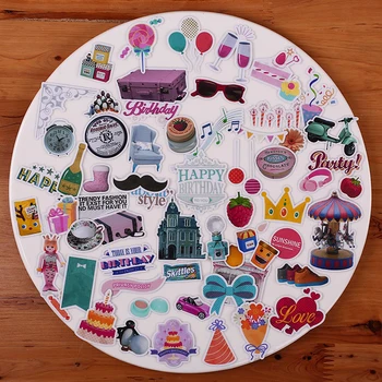 76pcs Creative Cute kawaii self-made Retro fashion scrapbooking diary /decorative stickers/DIY craft photo albums Waterproof
76pcs Creative Cute kawaii self-made Retro fashion scrapbooking diary /decorative stickers/DIY craft photo albums Waterproof