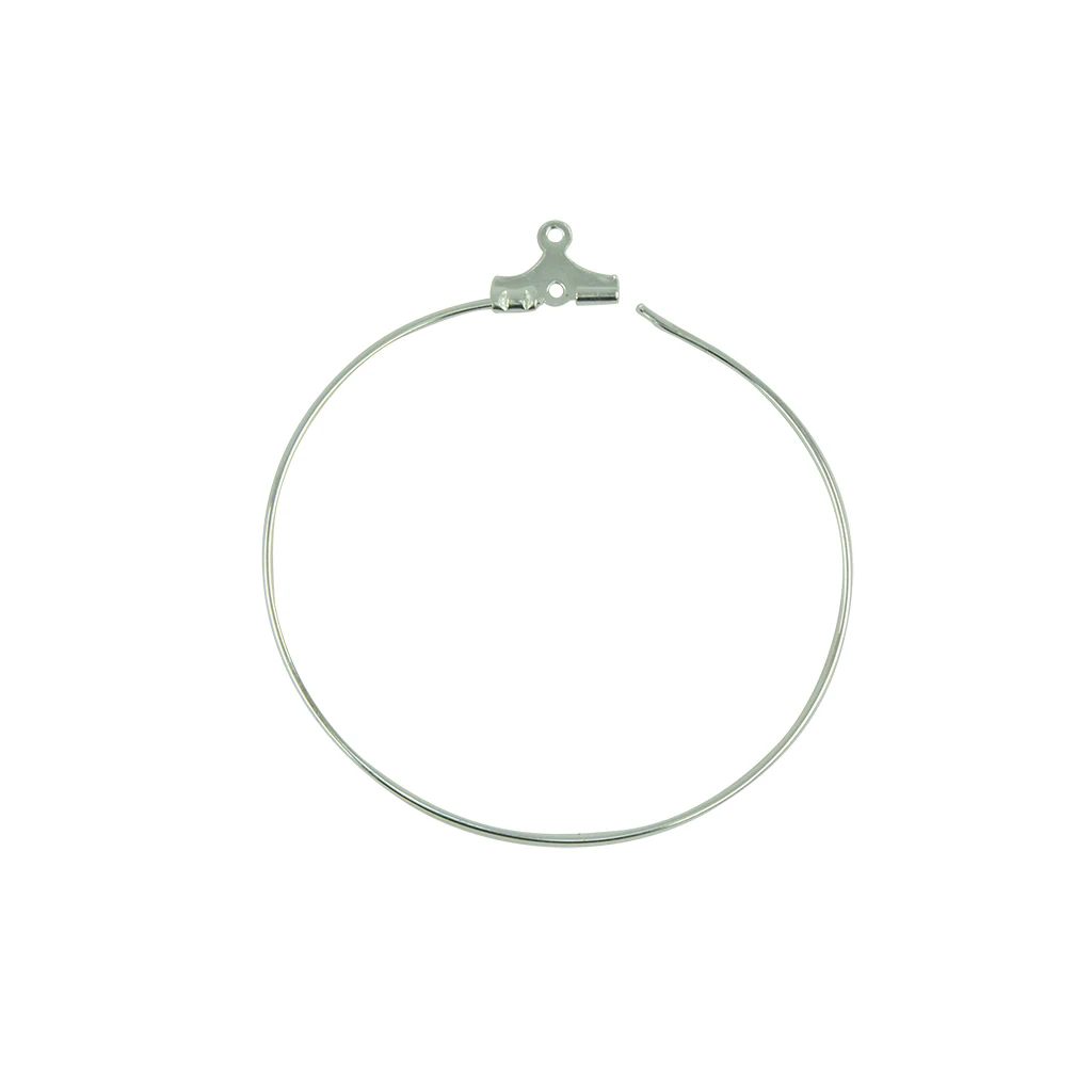 40pcs Beading Large Round Hoop Loop Earrings Ear Wire DIY Jewelry Findings Making Handmade Crafts