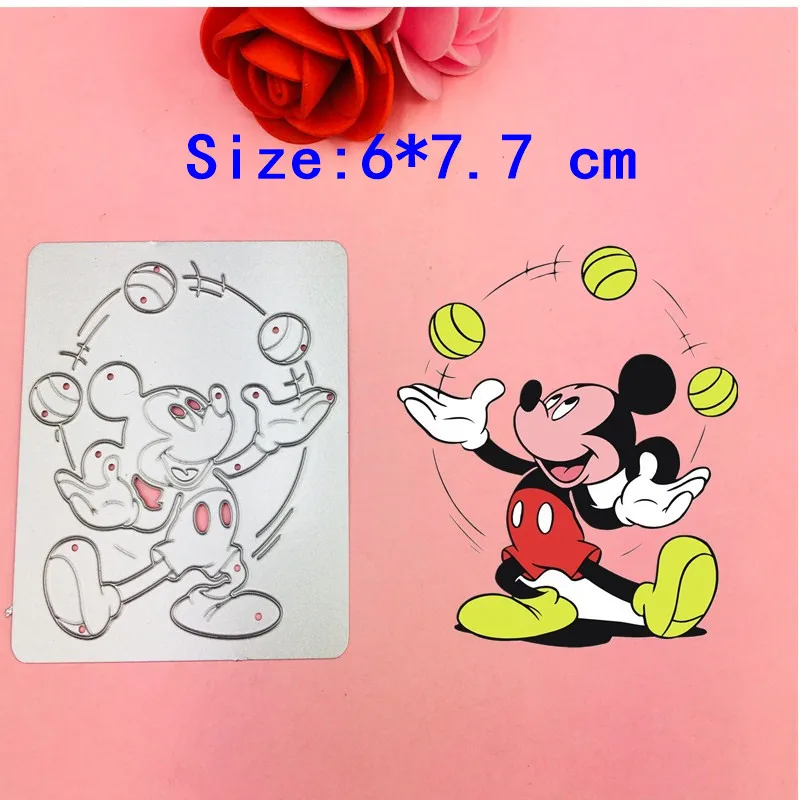 1PCS Play ball Mickey bow cutting die+2PCS carft Tag embossing folder suit for DIY Scrapbooking/photo album DIY Paper Cards
1PCS Play ball Mickey bow cutting die+2PCS carft Tag embossing folder suit for DIY Scrapbooking/photo album DIY Paper Cards