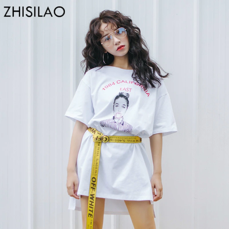 ZHISILAO 2018 Summer Woman T-shirt Woman Shirt Embroidery Woman tshirt Chic White Tee Black Harajuku Women Top Long Tee Oversize
ZHISILAO 2018 Summer Woman T-shirt Woman Shirt Embroidery Woman tshirt Chic White Tee Black Harajuku Women Top Long Tee Oversize