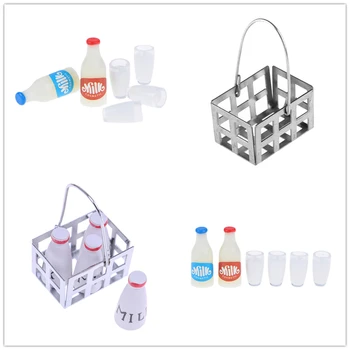 Milk Bottles+milk cup Breakfast Dollhouse Kitchen Accessories 1:12 Miniature Food metal Coffee Wine Bread basket
Milk Bottles+milk cup Breakfast Dollhouse Kitchen Accessories 1:12 Miniature Food metal Coffee Wine Bread basket