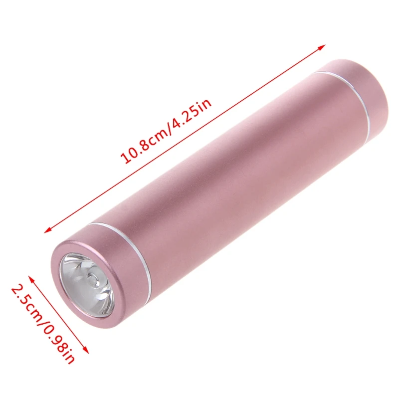 OOTDTY 18650 Battery DIY Holder USB Power Bank Case 3Mode LED Flashlight For Cell Phone-M55
OOTDTY 18650 Battery DIY Holder USB Power Bank Case 3Mode LED Flashlight For Cell Phone-M55