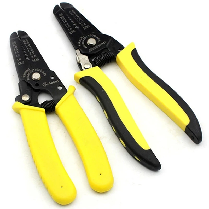 Cable Wire Stripper Cutter Mini Decrustation Pliers Carbon Steel Automatic Multifunctional Straight Electrical Hand Tools
Cable Wire Stripper Cutter Mini Decrustation Pliers Carbon Steel Automatic Multifunctional Straight Electrical Hand Tools