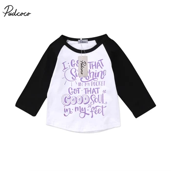 2017 Baby Kids Girl Boys Cotton Casual Letter Long Sleeve T shirt Tee Tops New 1-6T Clothing
2017 Baby Kids Girl Boys Cotton Casual Letter Long Sleeve T shirt Tee Tops New 1-6T Clothing