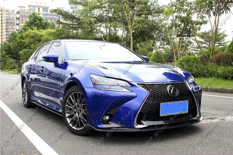 2016-2018 Lexus GS F Sport AIMGAIN Style Front Lip CF (107)_