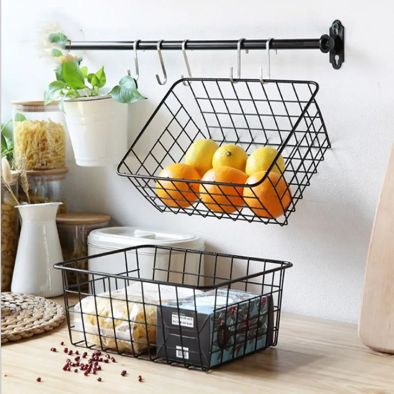 Wrought Iron Storage Basket Household Handle Storage Rack Snack Storage Basket Bathroom Desktop Finishing Cosmetic Small Basket
Wrought Iron Storage Basket Household Handle Storage Rack Snack Storage Basket Bathroom Desktop Finishing Cosmetic Small Basket