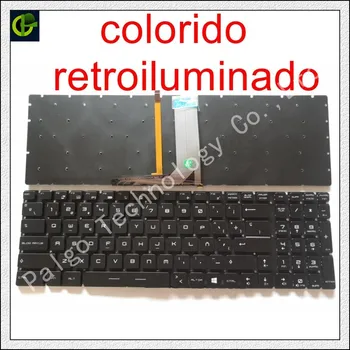 Spanish RGB backlit colorful Keyboard For MSI GP72 WS60 PE72 GE62VR GP62VR GT62VR GT73VR GS73VR GT72VR GT83VR GL627RDX Latin SP
Spanish RGB backlit colorful Keyboard For MSI GP72 WS60 PE72 GE62VR GP62VR GT62VR GT73VR GS73VR GT72VR GT83VR GL627RDX Latin SP