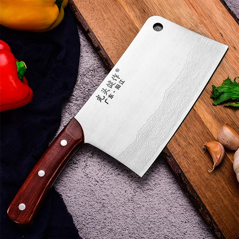 GTJ Forged Sharp Stainless Steel Patterned Blade Cutting Knives Lightness Slicing Knife Multifunctional Cutter Kitchen Knife
GTJ Forged Sharp Stainless Steel Patterned Blade Cutting Knives Lightness Slicing Knife Multifunctional Cutter Kitchen Knife