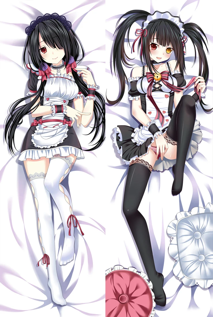 DATE A LIVE Tokisaki Kurumi waifu Japan anime body decorate pillow case can customize 
DATE A LIVE Tokisaki Kurumi waifu Japan anime body decorate pillow case can customize