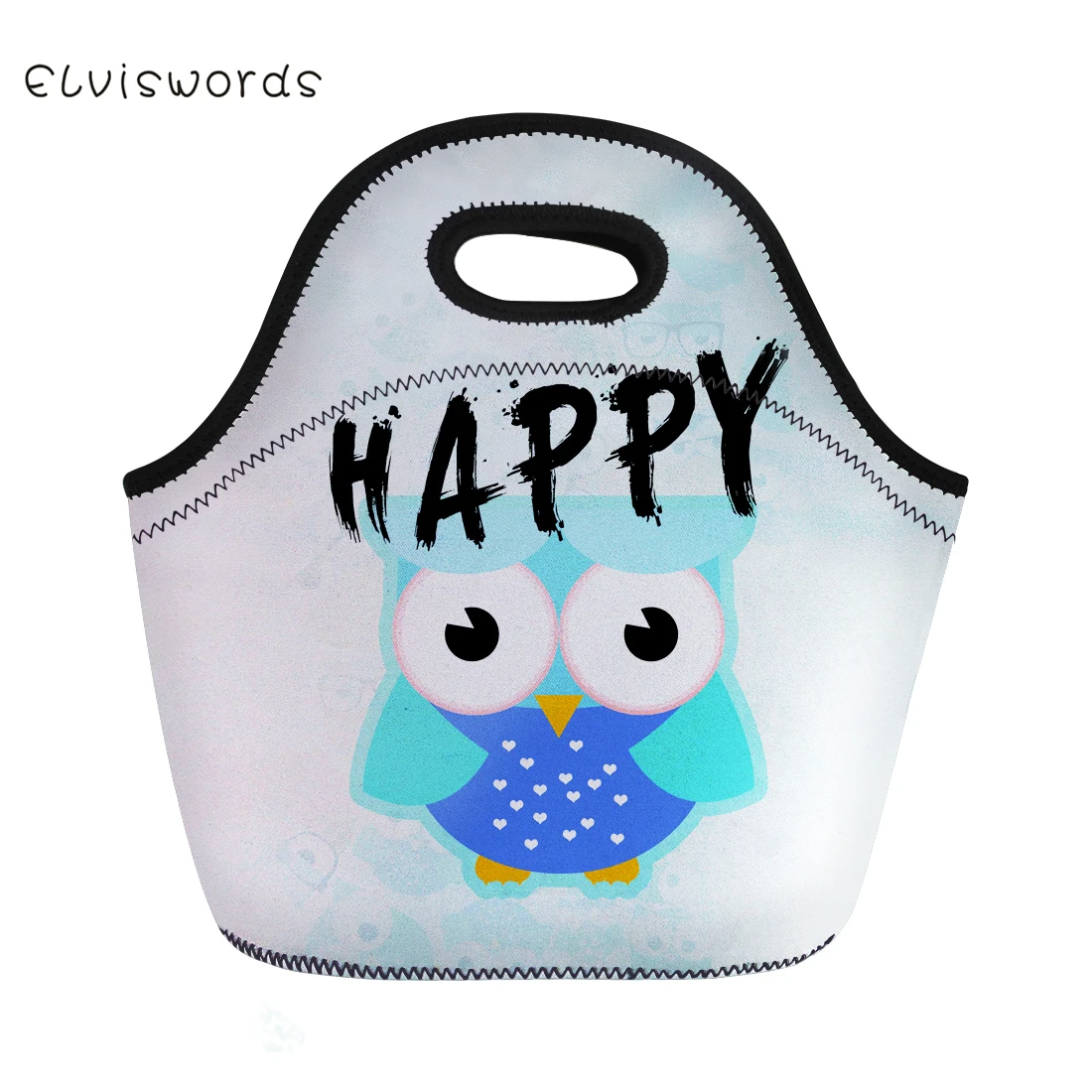 ELVISWORDS Owl Cartoon Insulated Lunch Bag for Kids Thermos Bag Lunch Box for Boys Girls Picnic Snacks Container Packeed Lovely
ELVISWORDS Owl Cartoon Insulated Lunch Bag for Kids Thermos Bag Lunch Box for Boys Girls Picnic Snacks Container Packeed Lovely