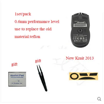 1sets/pack Original Hotline Games Professional Mouse Feet For Razer Krait 2013 Teflon 0.6mm Performance Level Mouseskate
1sets/pack Original Hotline Games Professional Mouse Feet For Razer Krait 2013 Teflon 0.6mm Performance Level Mouseskate