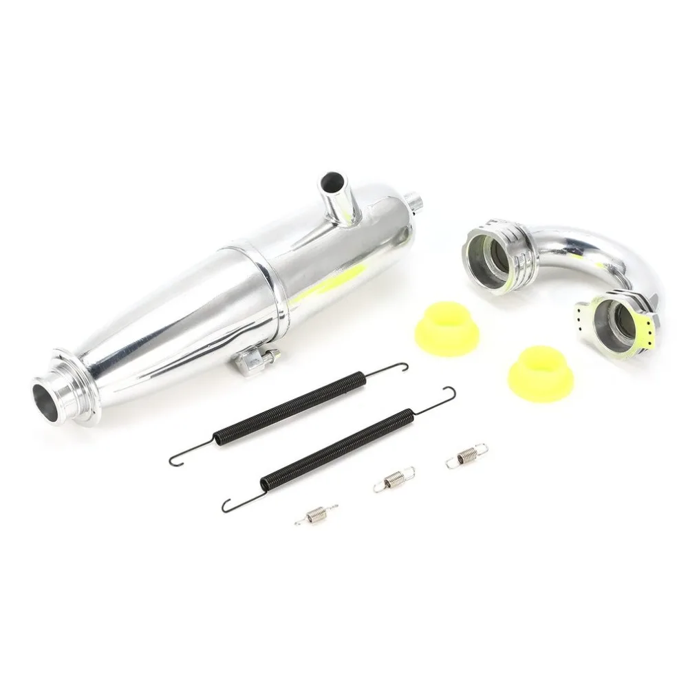 BQ004 Aluminum Alloy Joint Tubing Exhaust Pipe for 1/8 Nitro RC Car Truck Buggy Off-road HSP redcat/ SH GO 21 28 Engine RC Parts
BQ004 Aluminum Alloy Joint Tubing Exhaust Pipe for 1/8 Nitro RC Car Truck Buggy Off-road HSP redcat/ SH GO 21 28 Engine RC Parts