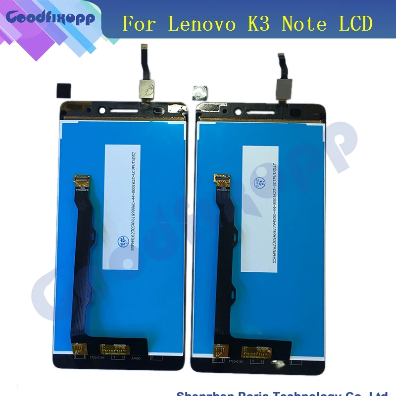 LEN003 For Lenovo K50-T5 K3 Note LCD Display+Touch Screen Digitizer Assembly LCD With Frame Original Used Replacement Parts (3)
