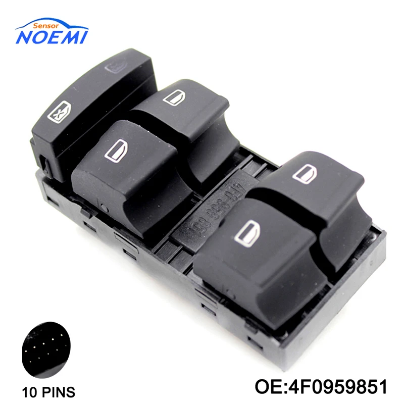 YAOPEI 4F0959851 4F0959851F Window Control Switch Button 4F0 959 851 f 4F0 959 851f For 2006-2007 For Audi A6 C6
YAOPEI 4F0959851 4F0959851F Window Control Switch Button 4F0 959 851 f 4F0 959 851f For 2006-2007 For Audi A6 C6