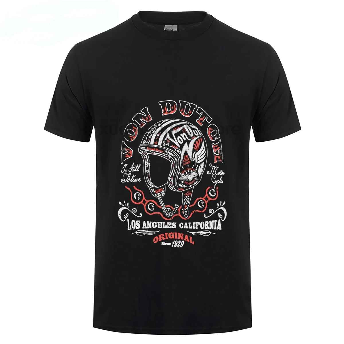 2018 Summer Style High Quality Tops Tee Shirt for Man Von Van Dutch T-Shirt Retro Biker Rocker To-Neck Tee
2018 Summer Style High Quality Tops Tee Shirt for Man Von Van Dutch T-Shirt Retro Biker Rocker To-Neck Tee