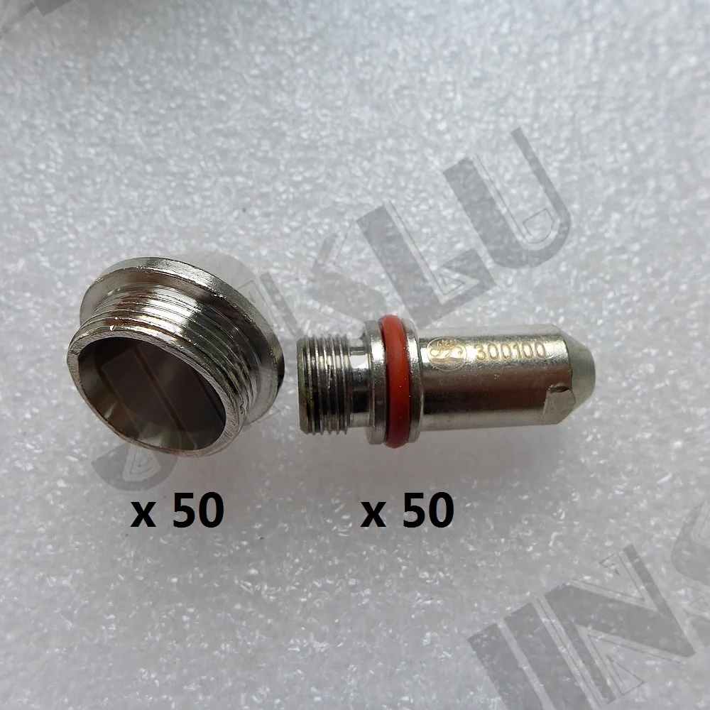 50 Tip + 50 Electrode XF300 XF-300 FY-XF300H XF-300H LGK-300 CNC Plasma Torch Huayuan Cutter 300100 300190 300150 300210 300170
50 Tip + 50 Electrode XF300 XF-300 FY-XF300H XF-300H LGK-300 CNC Plasma Torch Huayuan Cutter 300100 300190 300150 300210 300170