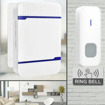 300M 5 Volume Wireless Doorbell Transmitter+Receiver Home Door Bell Set with 55 Ringtones GY88
300M 5 Volume Wireless Doorbell Transmitter+Receiver Home Door Bell Set with 55 Ringtones GY88