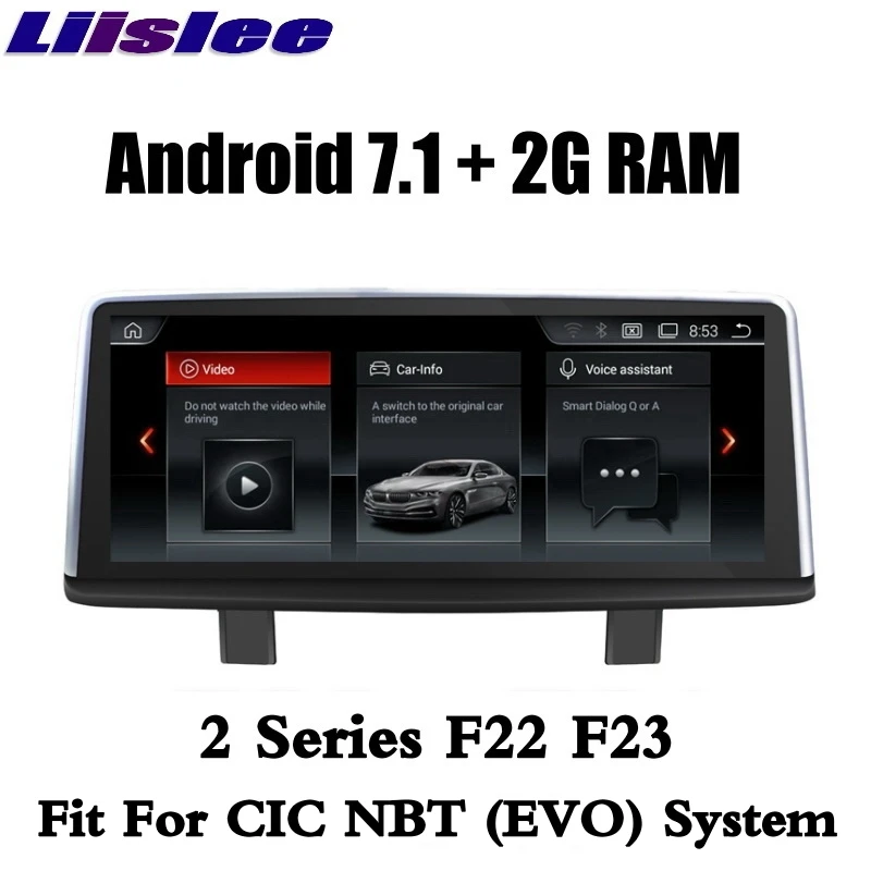 LiisLee For BMW 2 F22 F23 2013~2018 For CIC NBT Evo ID6 CarPlay Adapter Car Multimedia Player GPS Audio Radio Navigation NAVI
LiisLee For BMW 2 F22 F23 2013~2018 For CIC NBT Evo ID6 CarPlay Adapter Car Multimedia Player GPS Audio Radio Navigation NAVI